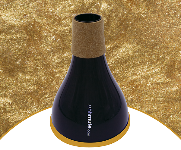 sshhmute Practice Mute for Flugel Horn (for Medium bells)