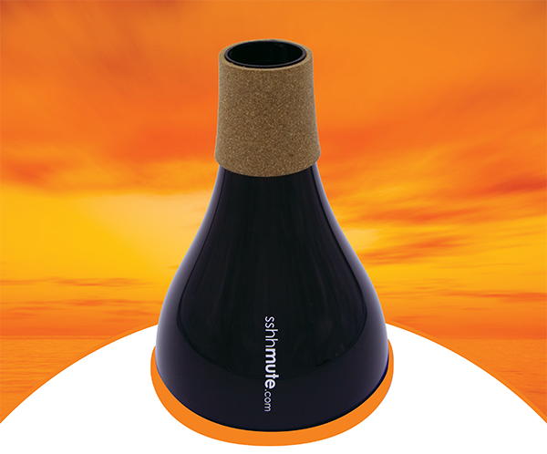 sshhmute Practice Mute for Flugel Horn (for Medium bells)