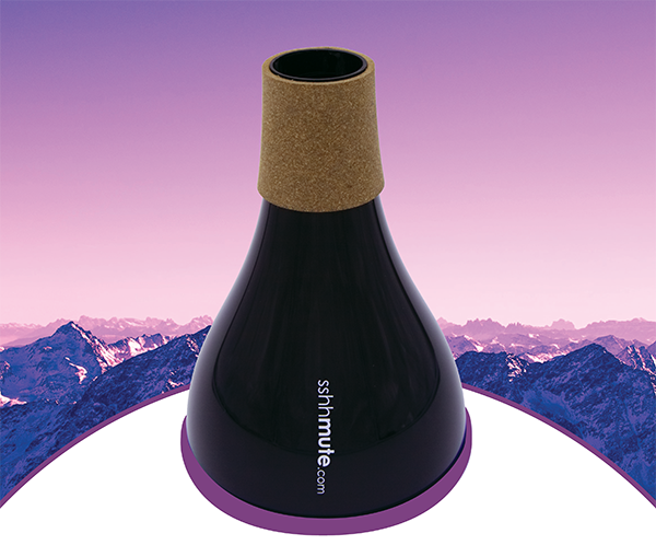 sshhmute Practice Mute for Flugel Horn (for Medium bells)